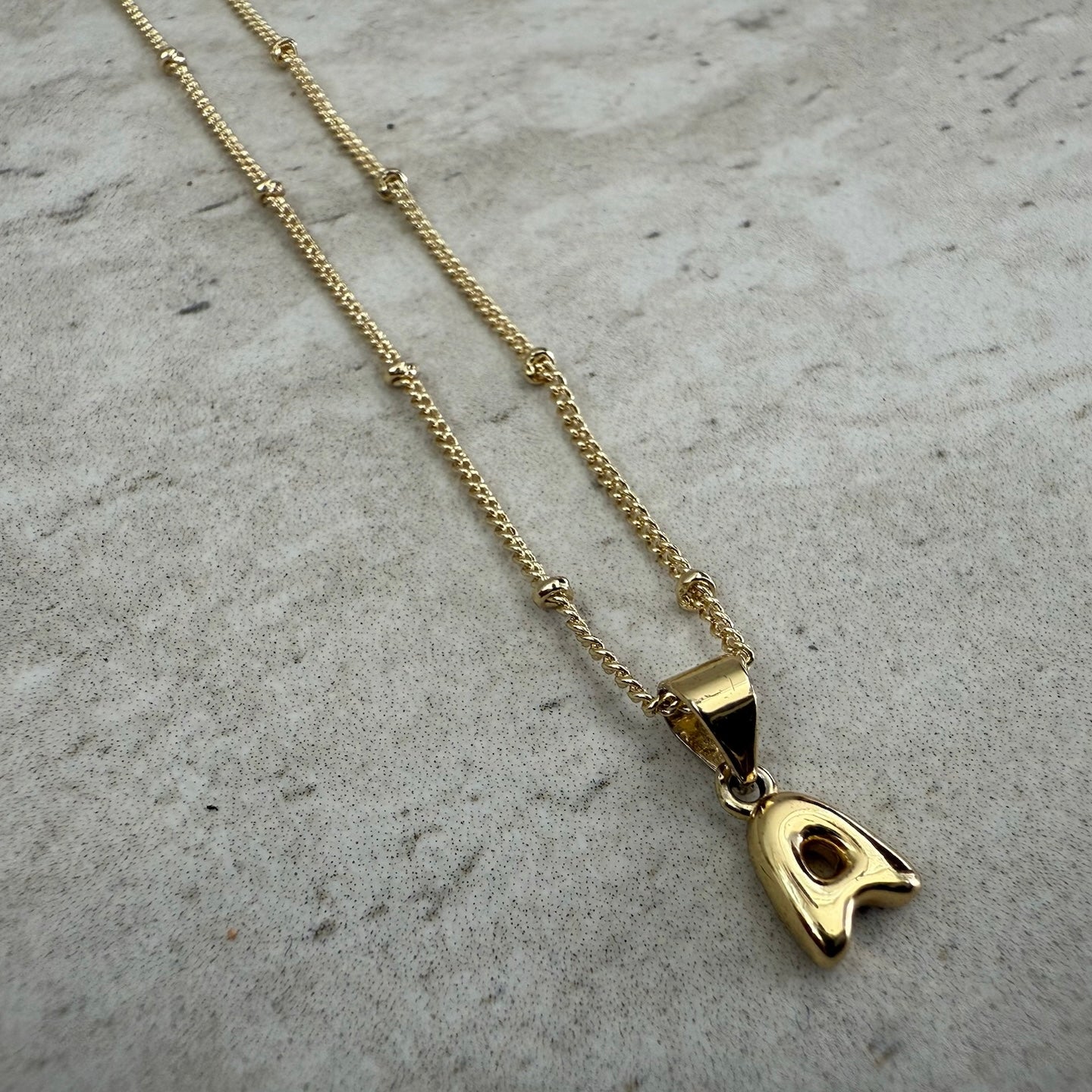 Mini Letter Necklace