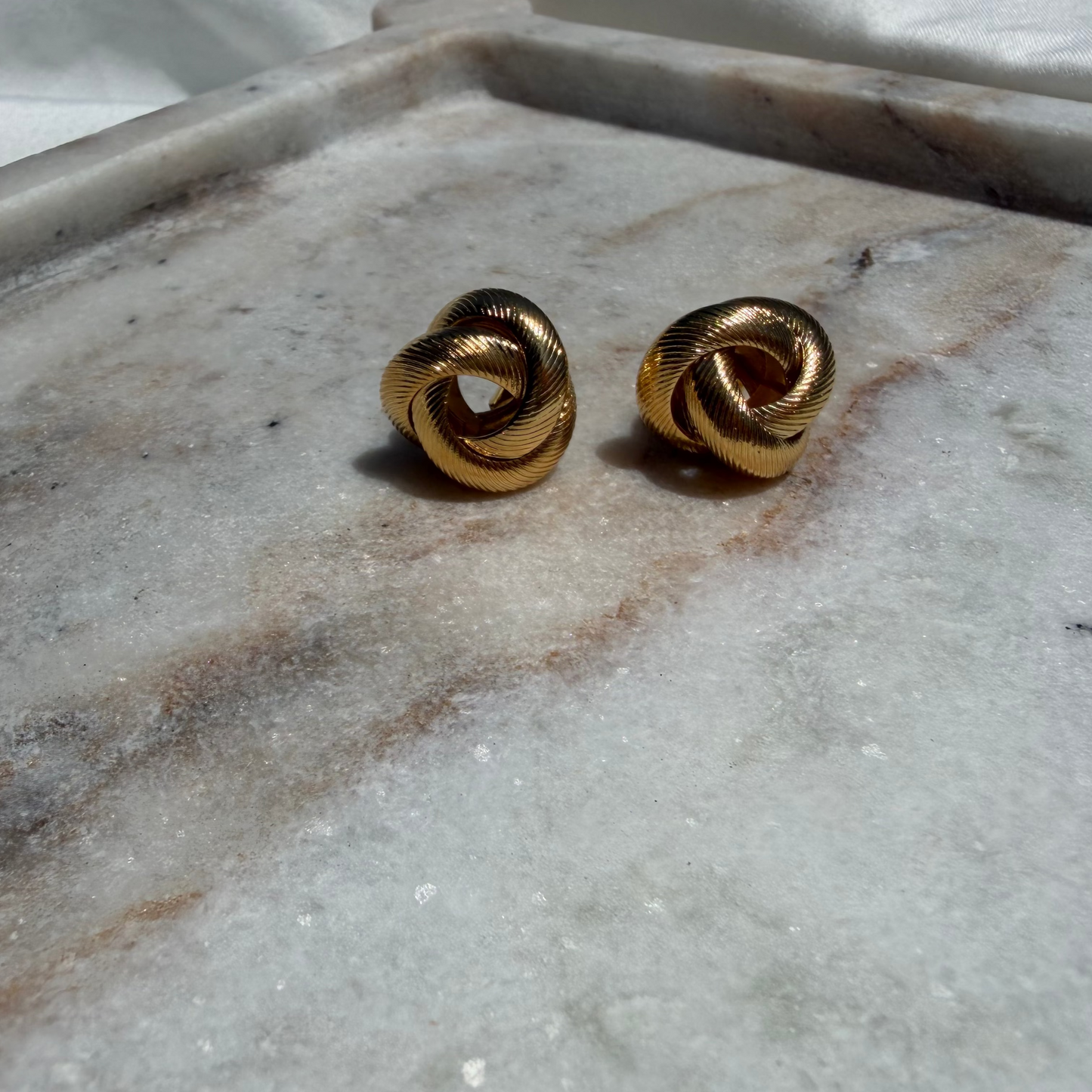 Knot Stud Earring