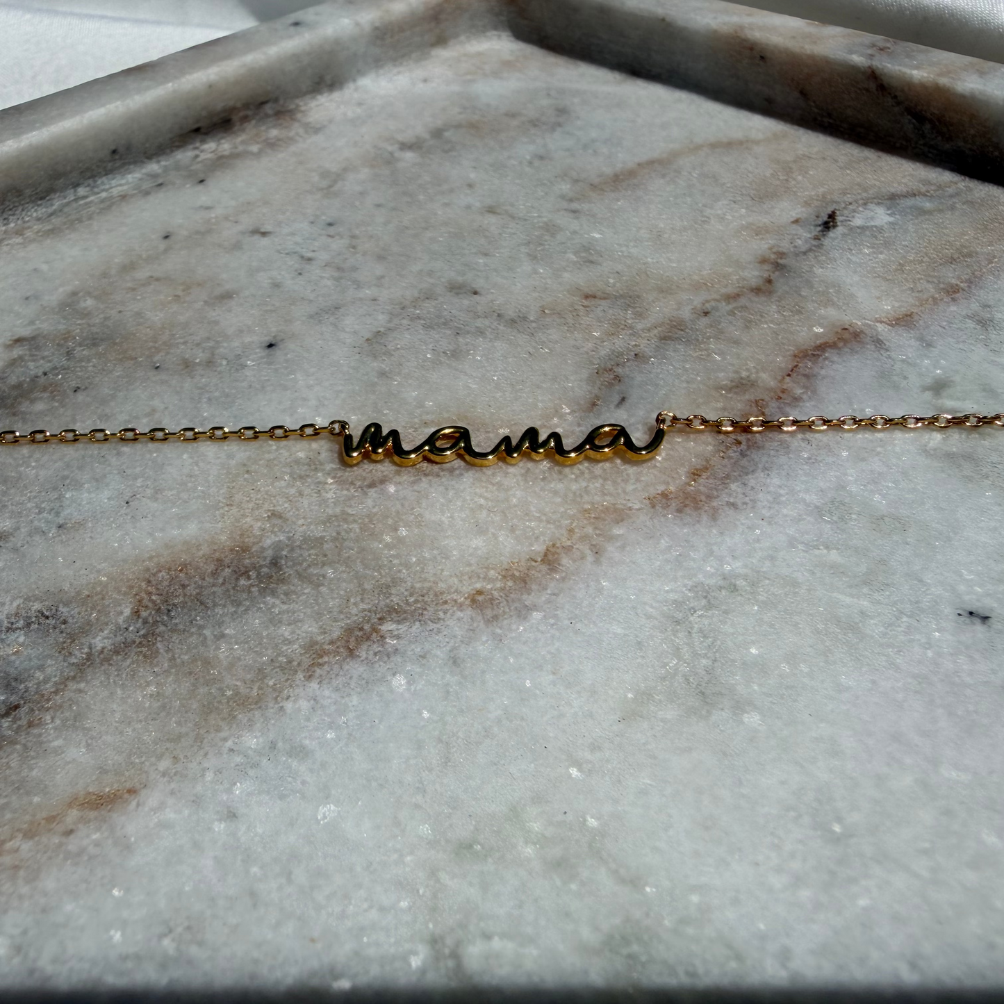 Mama signature bracelet