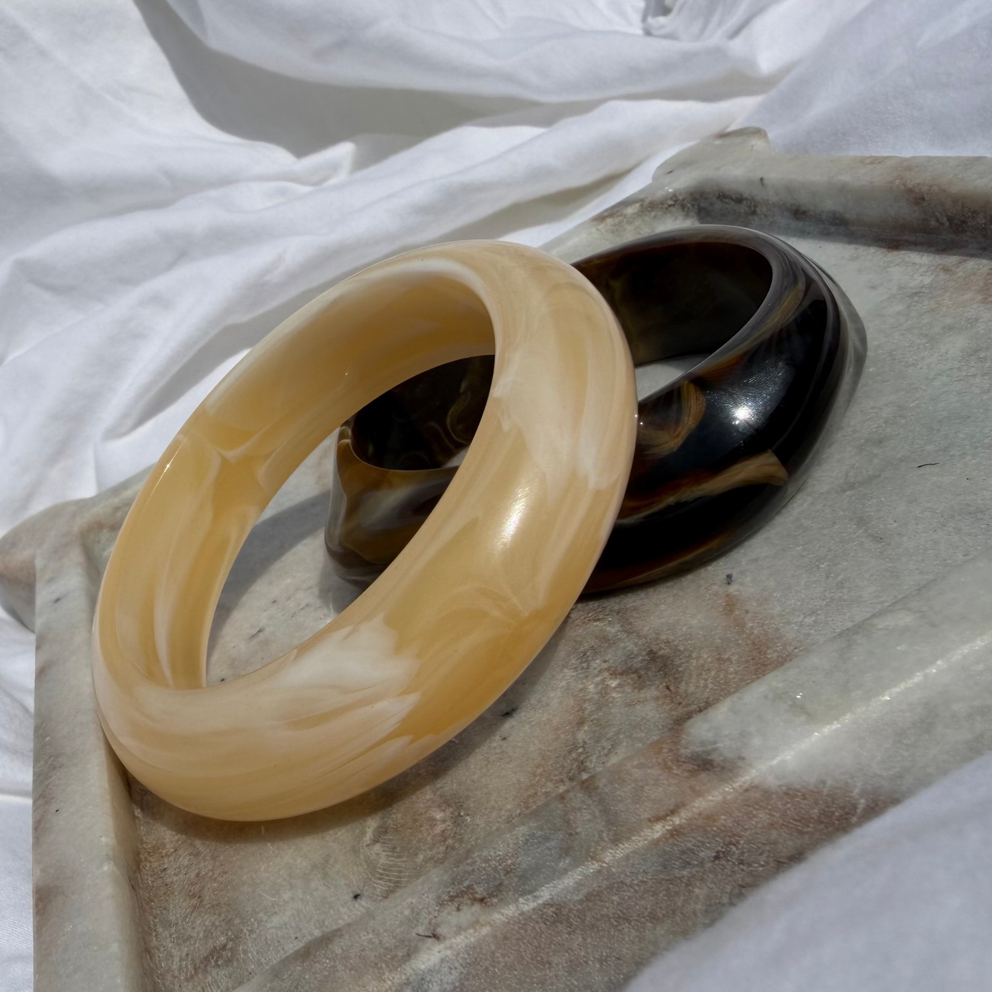 Amber Bangle Set