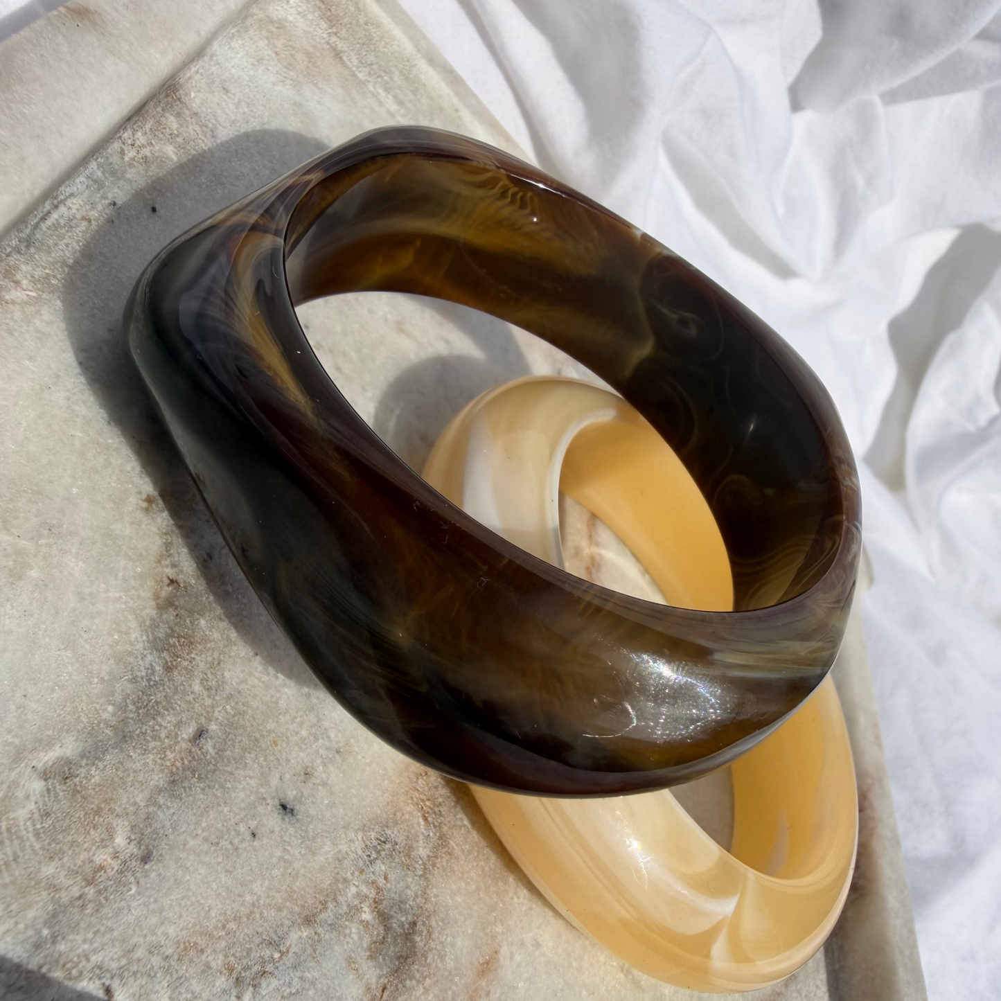 Amber Bangle Set
